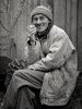worker sharing a smoke in kiev